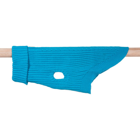 Hamish McBeth Hand Loomed Wool Knit Jumper - Blue
