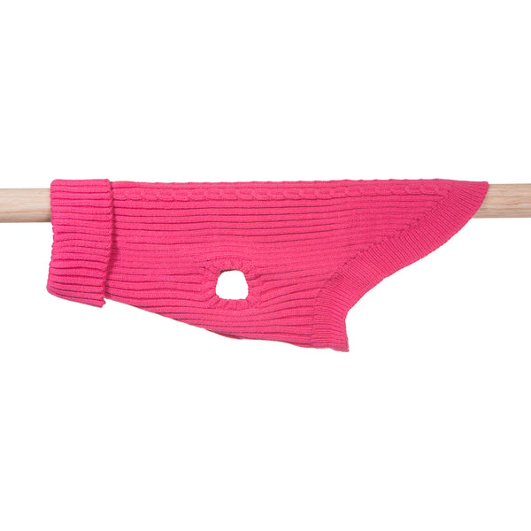Hamish McBeth Hand Loomed Wool Knit Jumper - Pink