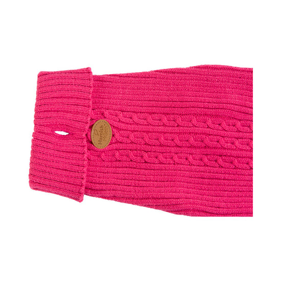 Hamish McBeth Hand Loomed Wool Knit Jumper - Pink