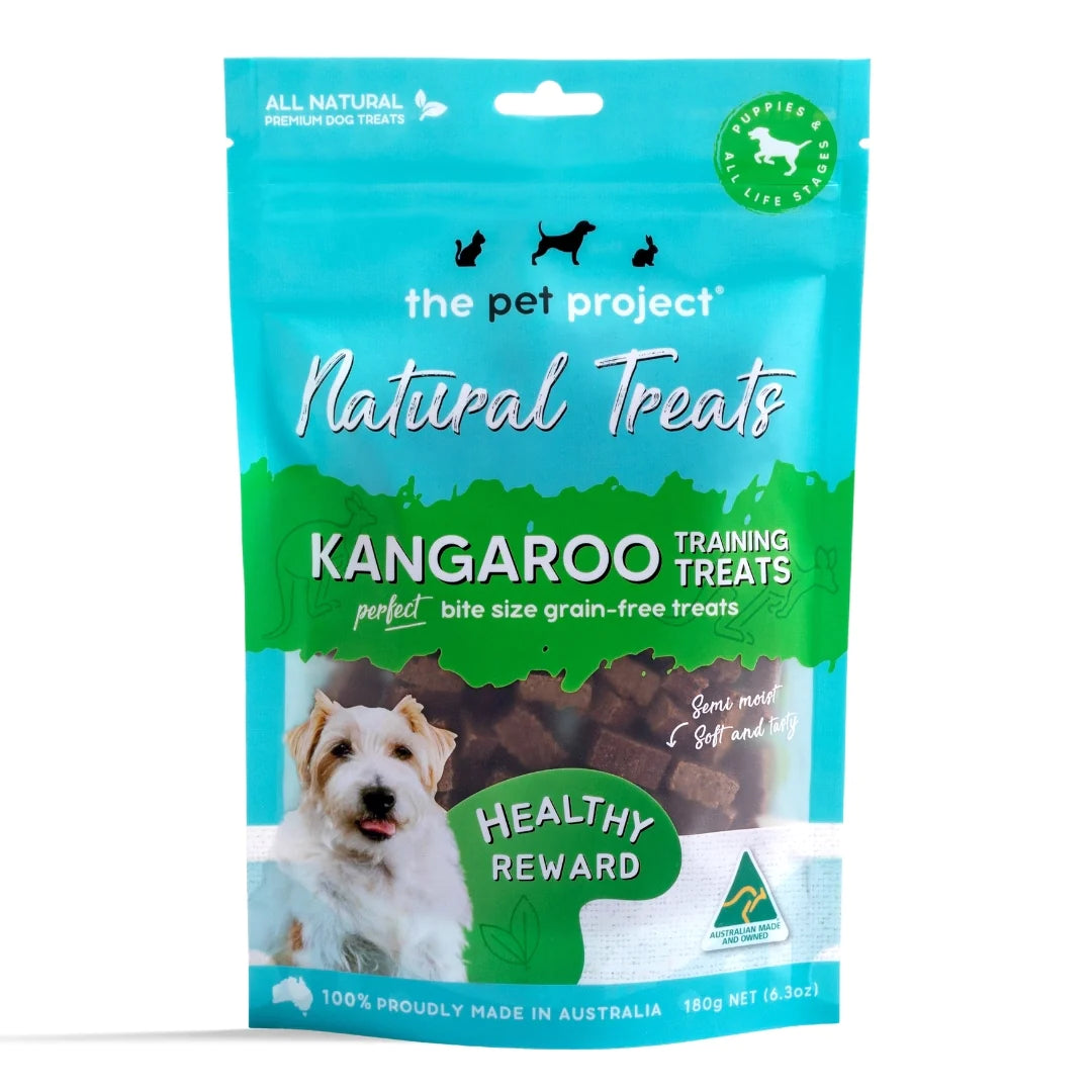 The Pet Project Natural Treats – Kangaroo Training Treats