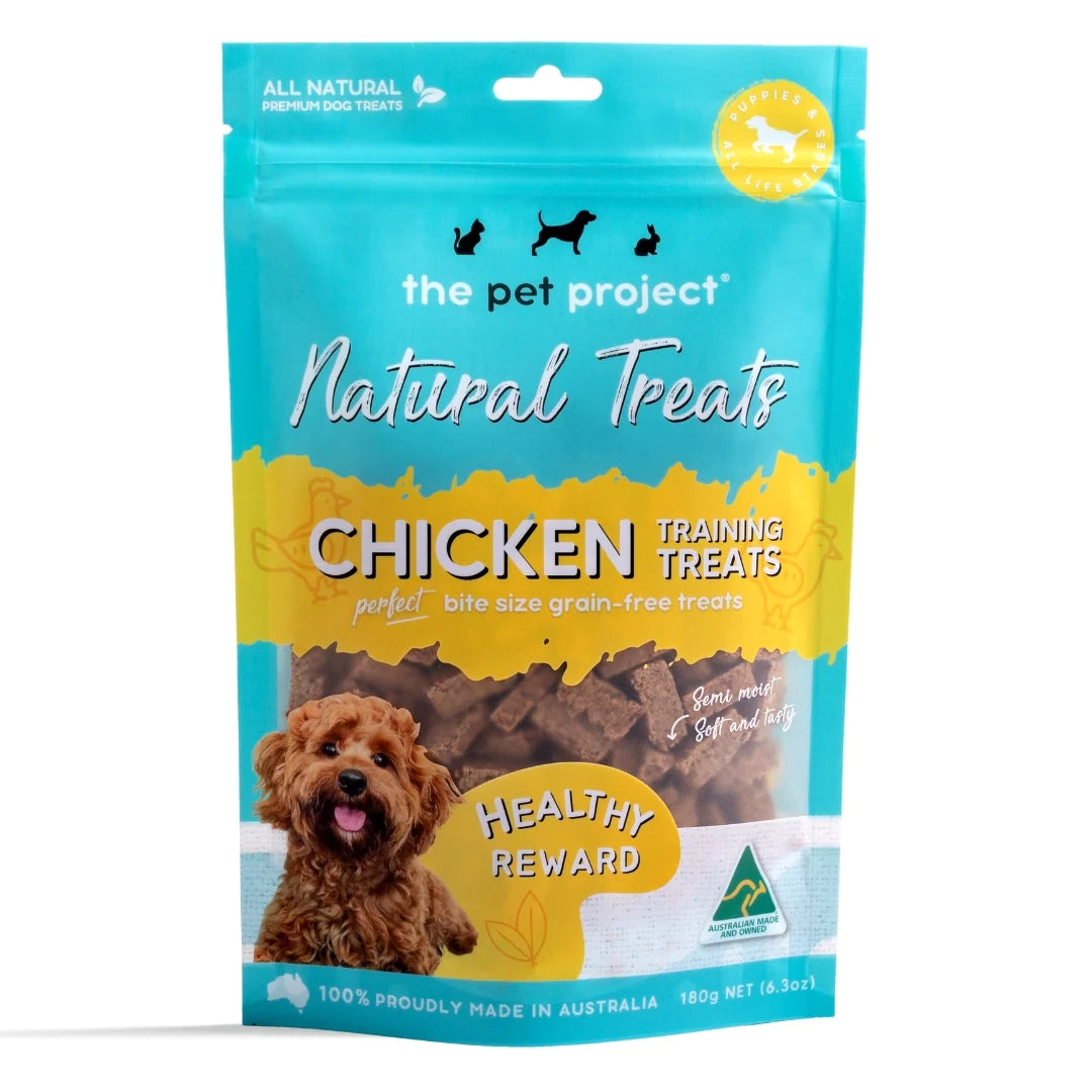 The Pet Project Natural Treats – Chicken Training Treats