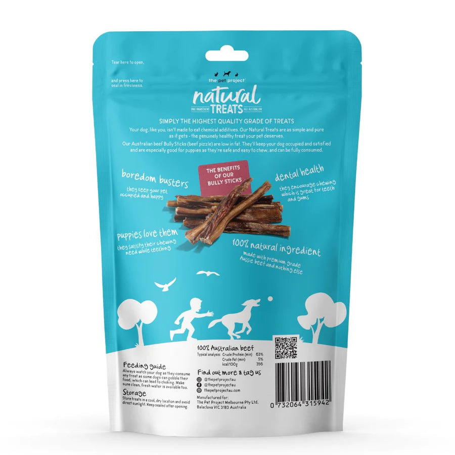 The Pet Project Natural Treats – Bully Sticks