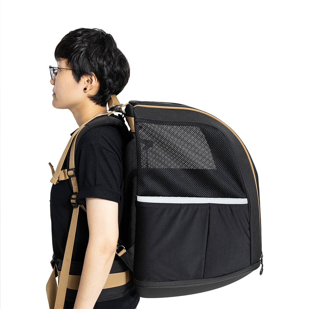 Ibiyaya Champion 3-in-1 Carrier, Backpack & Car Seat - Black