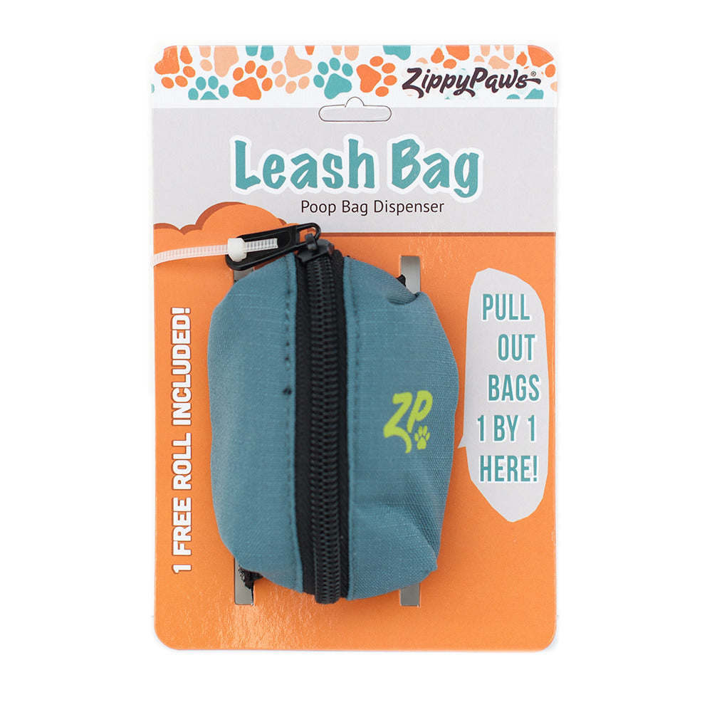 Adventure Leash Poo Bag Dispenser - Forest Green by Zippy Paws