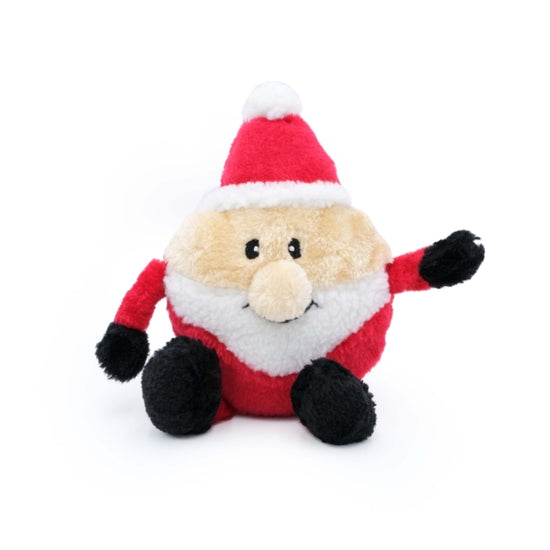 Zippy Paws Holiday Brainey - Santa