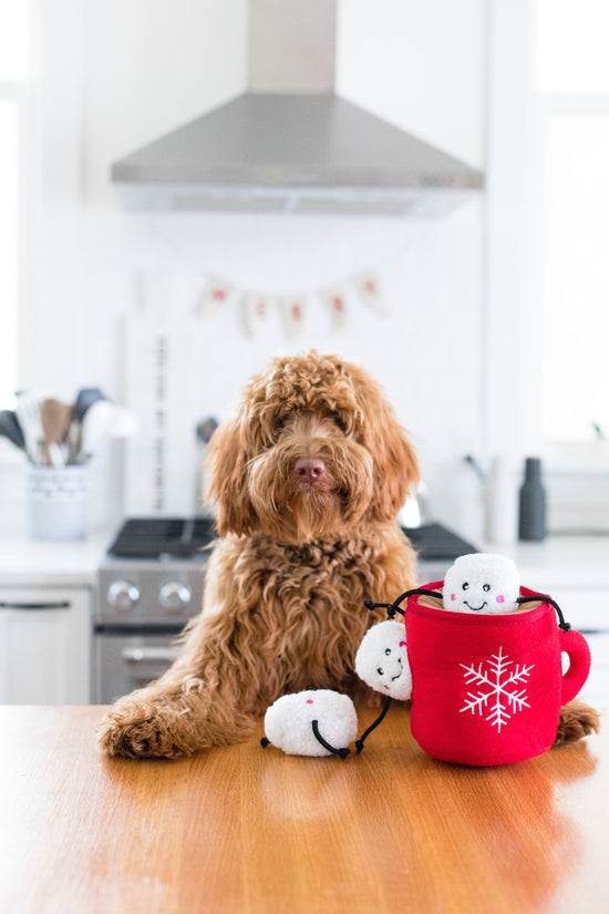 Zippy Paws Christmas Burrow - Hot Cocoa & Marshmallows
