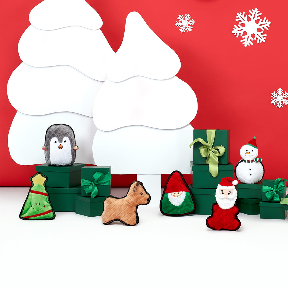 Zippy Paws Christmas Grunterz Z-Stitch Toy - Reindeer