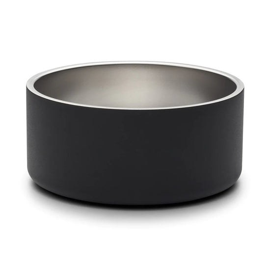 Snooza - Double Wall Stainless Steel Bowl - Slate Grey