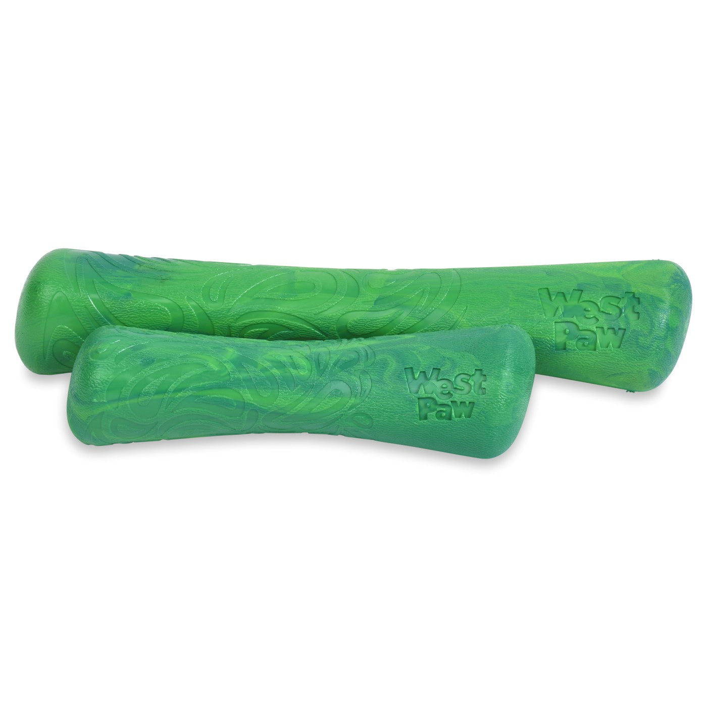 West Paw Seaflex Recycled Plastic Fetch Dog Toy - Drifty - Emerald