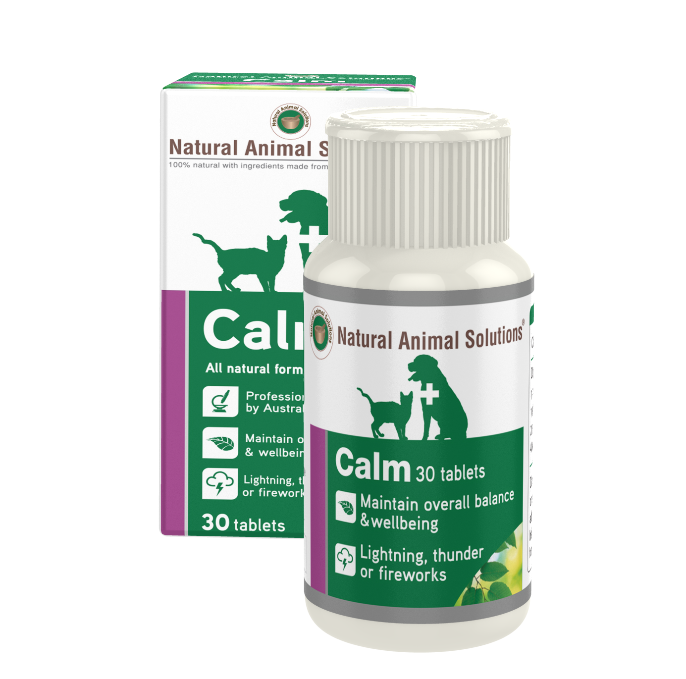 Natural Animal Solutions Calm - Tablets by Natural Animal Solutions