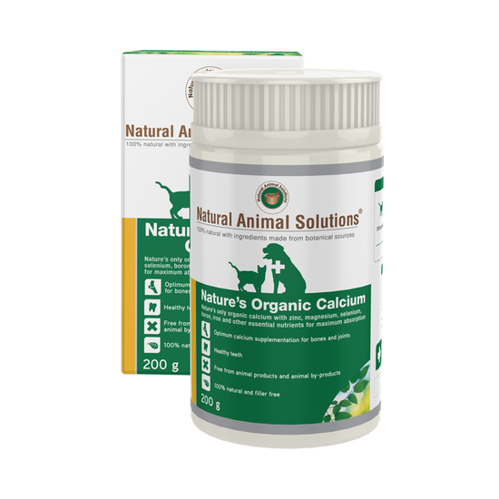 Nature's Organic Calcium 200g by Natural Animal Solutions