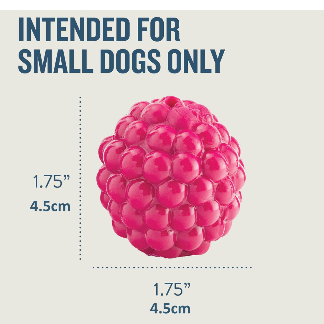 Planet Dog Orbee-Tuff Treat Dispensing Dog Toy - Raspberry