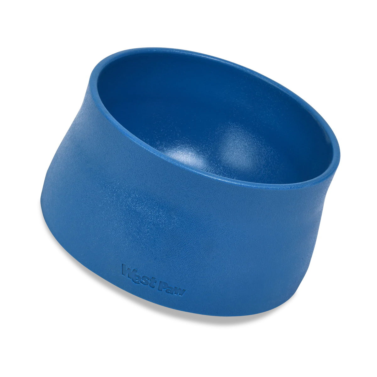 West Paw Seaflex Eco-Friendly Dog Bowl - Marine Blue