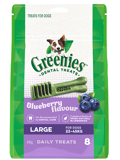 Greenies - Dog - Dental Chews - Blueberry Flavour